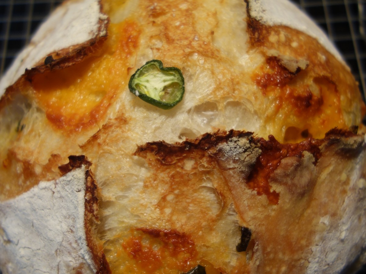 Jalapeño Cheddar Sourdough