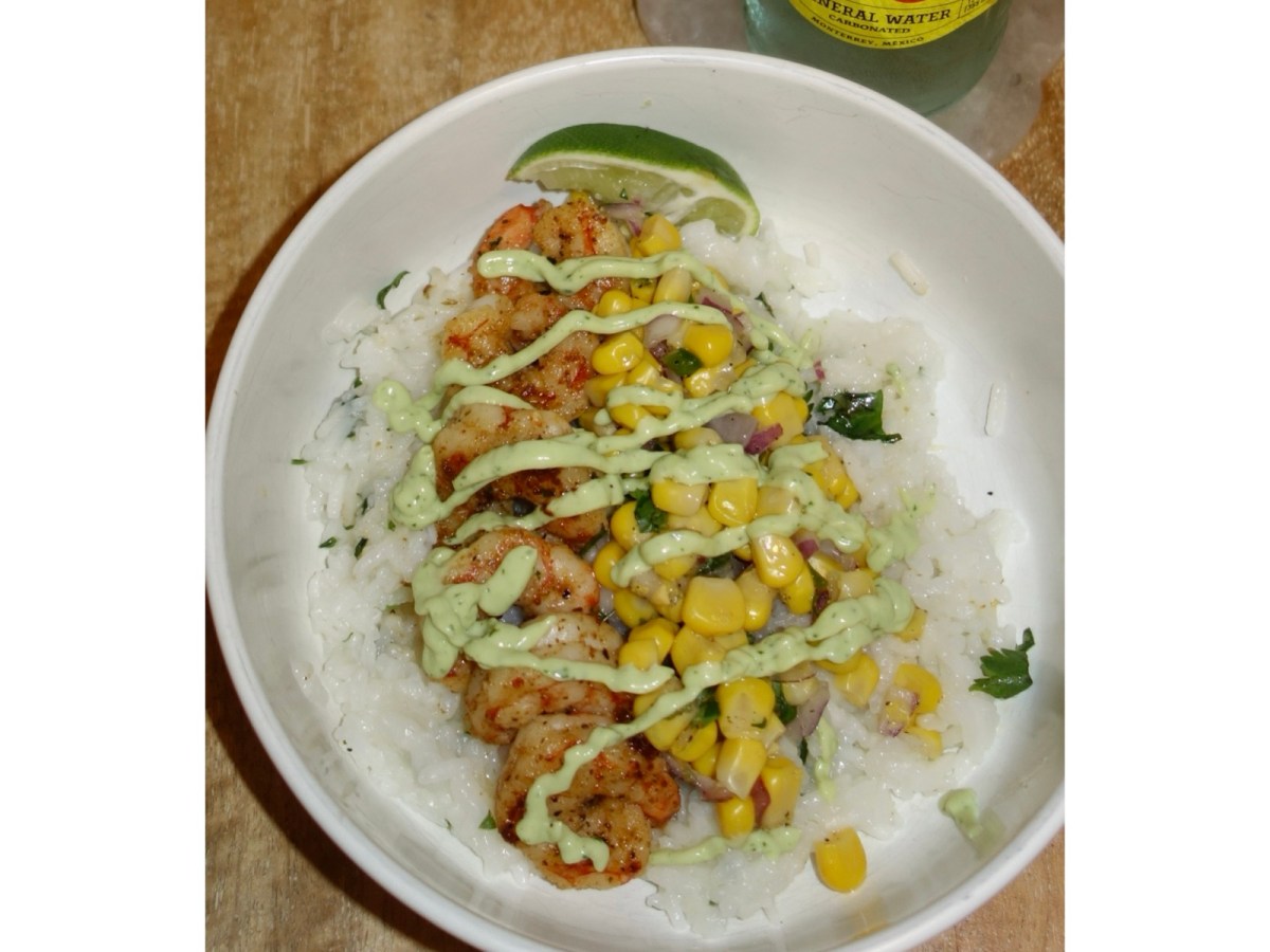 Blackened Shrimp Bowls